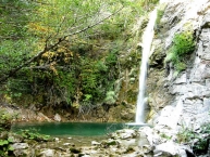 The waterfalls in Iliochori Zagorochoria